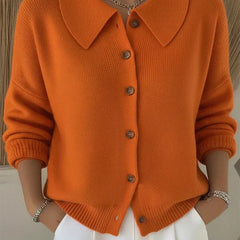 Amara™ | Classic Collared Knit Cardigan 3