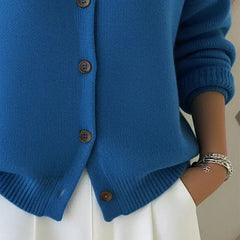 Amara™ | Classic Collared Knit Cardigan 4