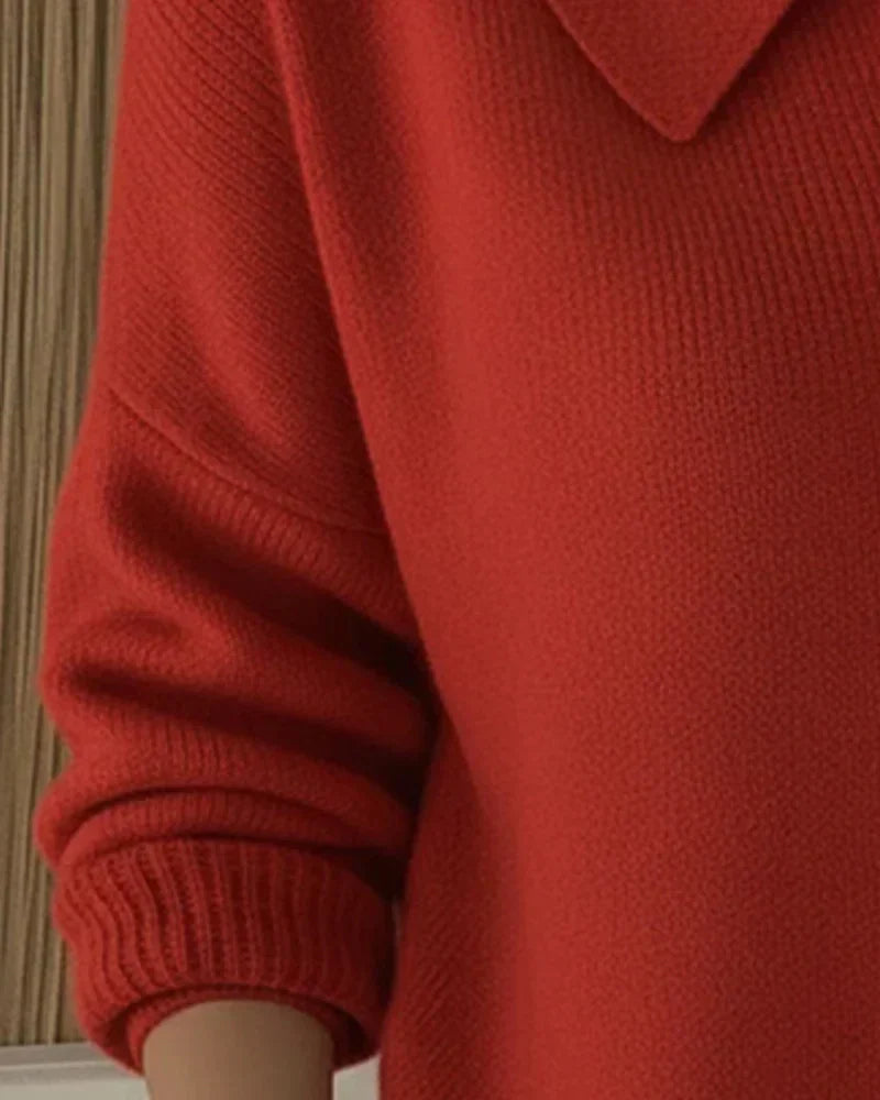 Amara™ | Classic Collared Knit Cardigan 5