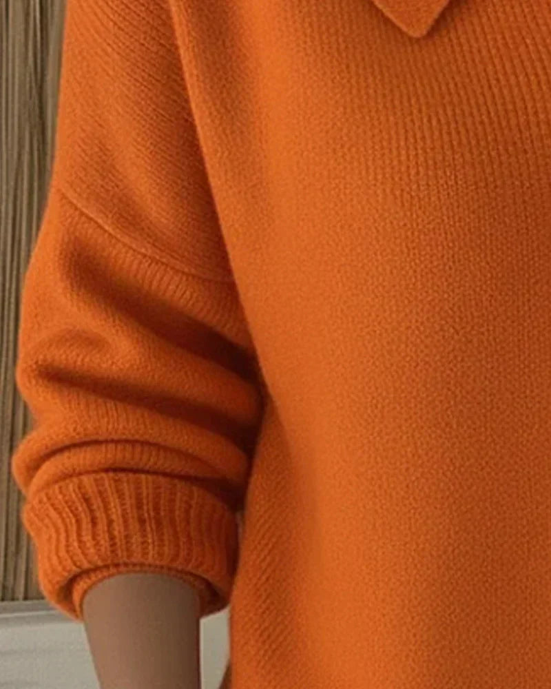 Amara™ | Classic Collared Knit Cardigan 6
