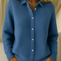 Amari™ | Classic Waffle Knit Cardigan 2