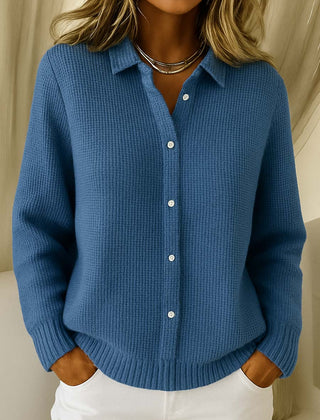 Amari™ | Classic Waffle Knit Cardigan 2