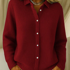 Amari™ | Classic Waffle Knit Cardigan 4