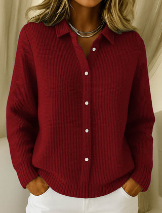 Amari™ | Classic Waffle Knit Cardigan 4
