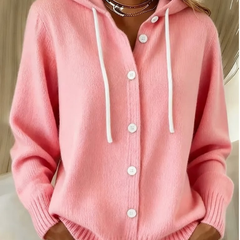 Bella™ | Cozy Hooded Knit Cardigan 0