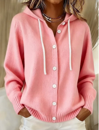 Bella™ | Cozy Hooded Knit Cardigan 0