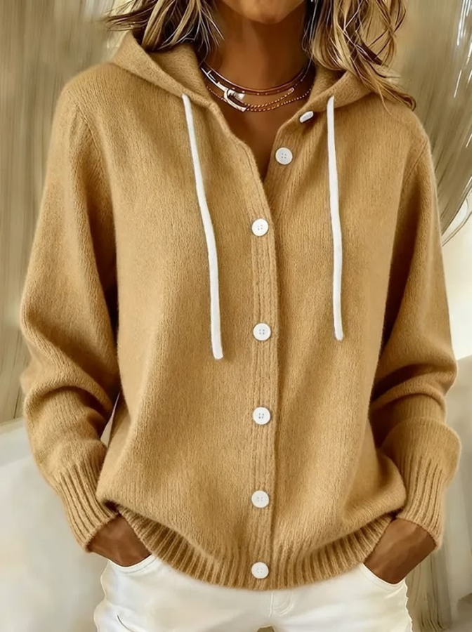 Bella™ | Cozy Hooded Knit Cardigan 3