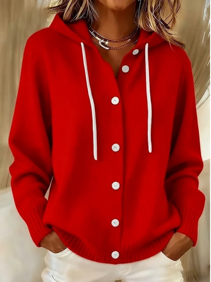 Bella™ | Cozy Hooded Knit Cardigan 5