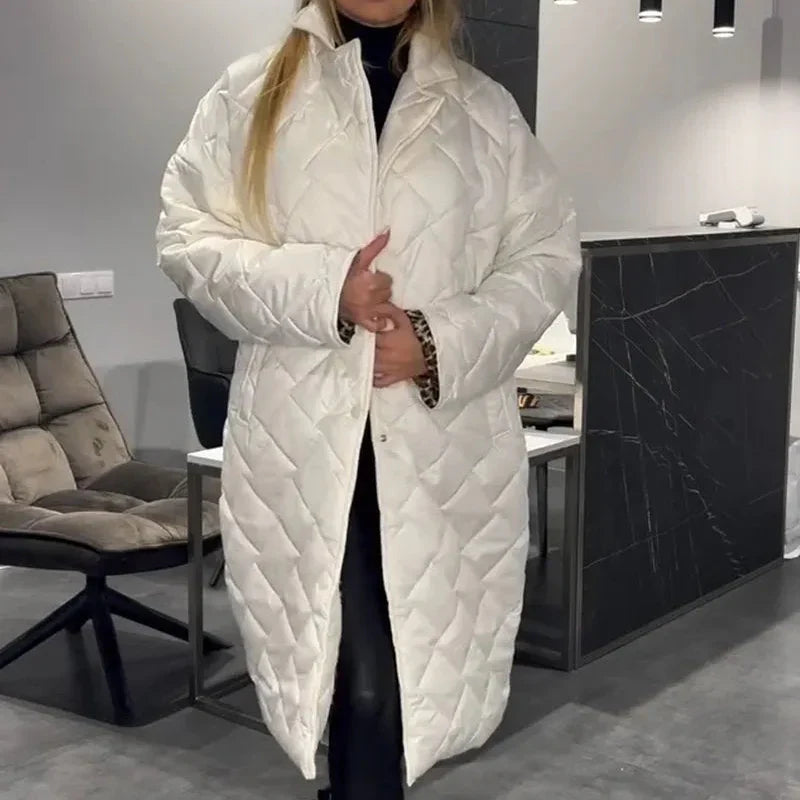 Briar™ Diamond Quilted Long Coat 1
