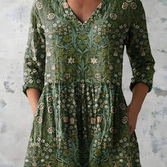 Cecelia | Long Blouse with V-Neck 0