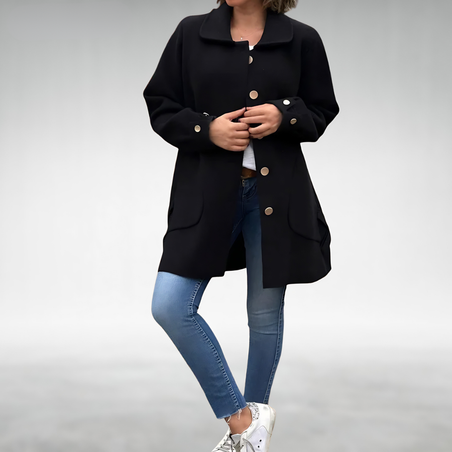 Charlotte™ Elegant Long Winter Coat 1
