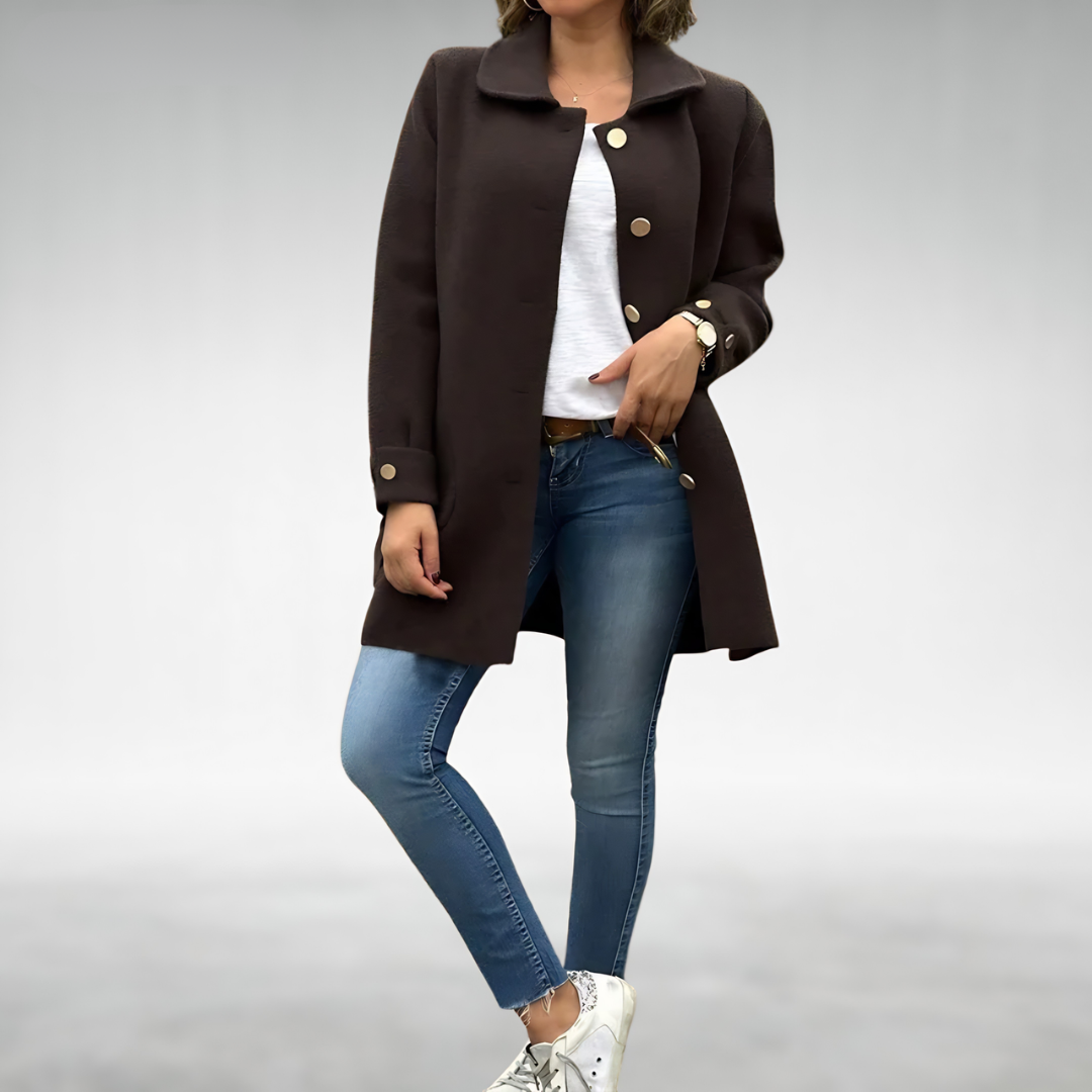 Charlotte™ Elegant Long Winter Coat 2