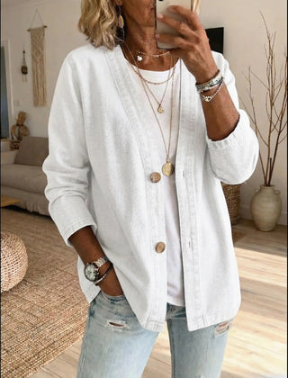 Corinne™ Denim Button Coat 2