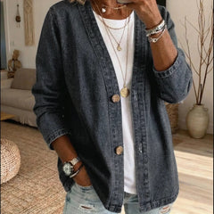 Corinne™ Denim Button Coat 3