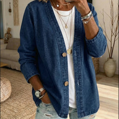 Corinne™ Denim Button Coat 4