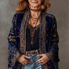 Darcy™ Boho Embroidered Kimono Cardigan 1