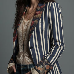 Eden™ Bohemian Striped Blazer 1