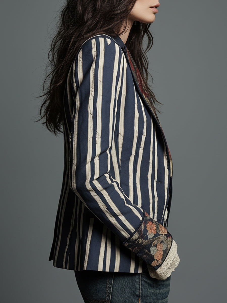 Eden™ Bohemian Striped Blazer 2