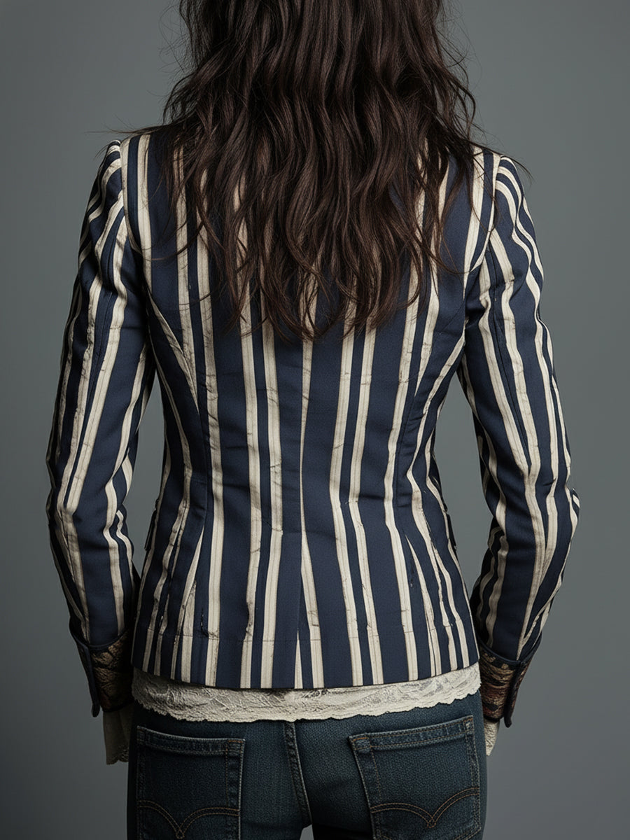 Eden™ Bohemian Striped Blazer 3
