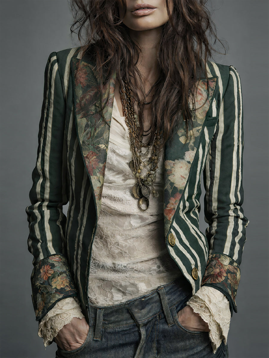 Eden™ Bohemian Striped Blazer 6