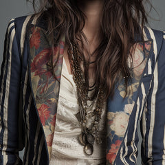 Eden™ Bohemian Striped Blazer 8