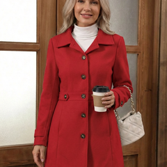 Irene™ Elegant Wool-Blend Coat 4