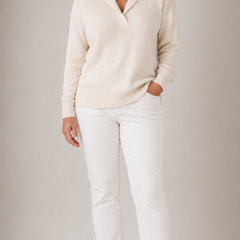 Isabelle™ | Elegant Shawl Collar Knit Jumper 1