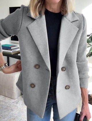 Isley™ Button Sleeves Casual Coat 2