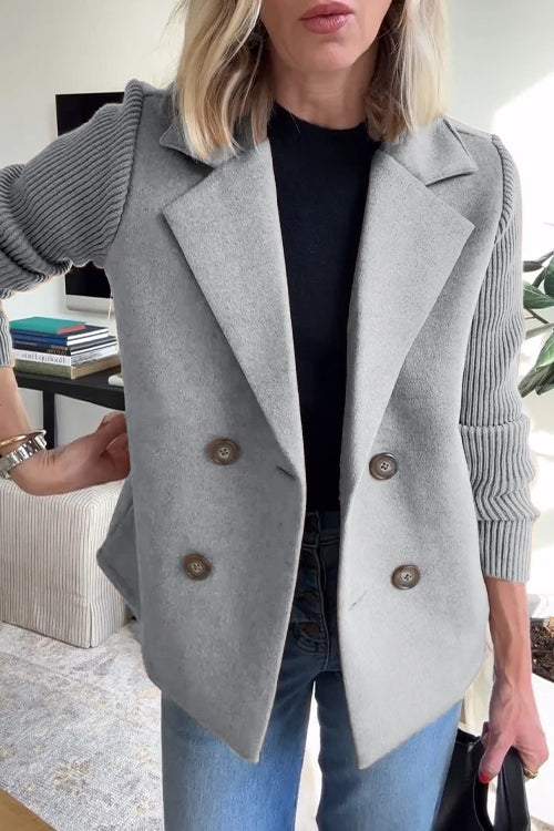 Isley™ Button Sleeves Casual Coat 2