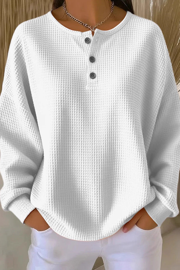 Juniper™ | Cozy Waffle Knit Pullover 2