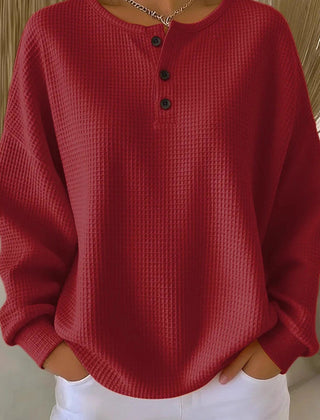 Juniper™ | Cozy Waffle Knit Pullover 3