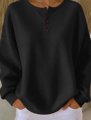 Juniper™ | Cozy Waffle Knit Pullover 4