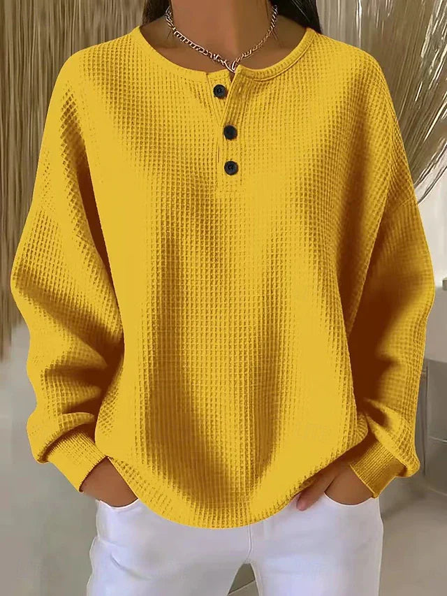 Juniper™ | Cozy Waffle Knit Pullover 5