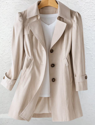 Katherine™ Elegant Summer Trench Coat 0