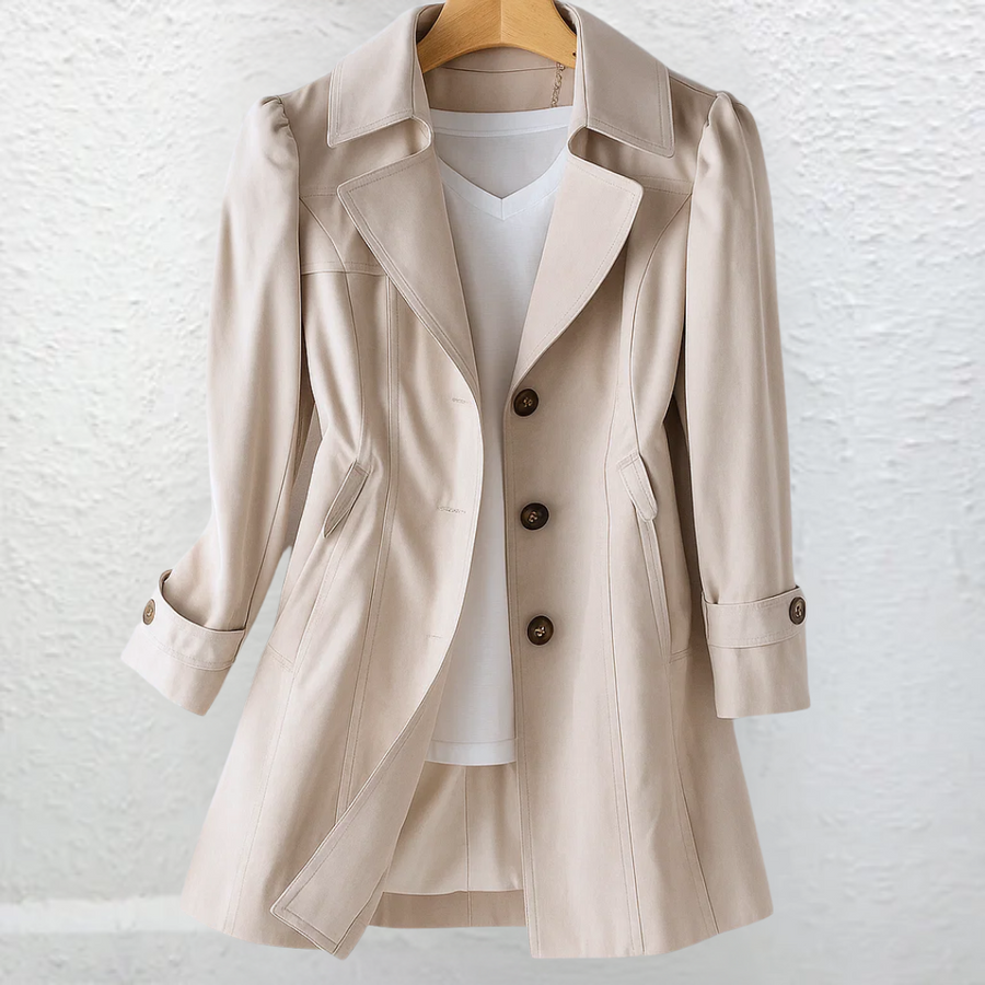 Katherine™ Elegant Summer Trench Coat 0