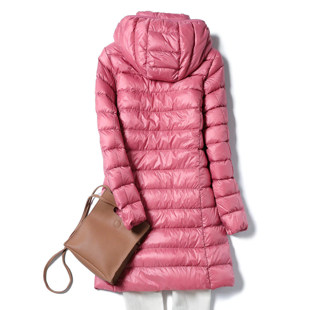 Katie™ Long Ultralight Puff Down Jacket 1