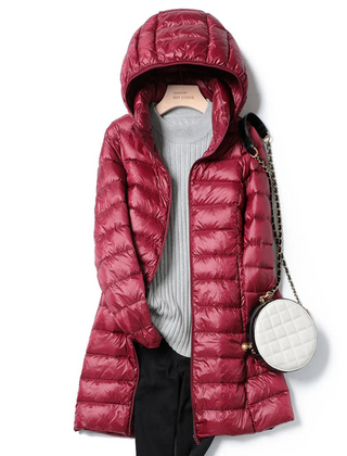 Katie™ Long Ultralight Puff Down Jacket 4