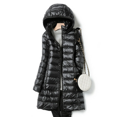 Katie™ Long Ultralight Puff Down Jacket 5