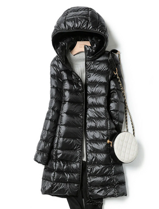 Katie™ Long Ultralight Puff Down Jacket 5