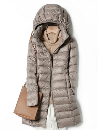 Katie™ Long Ultralight Puff Down Jacket 6