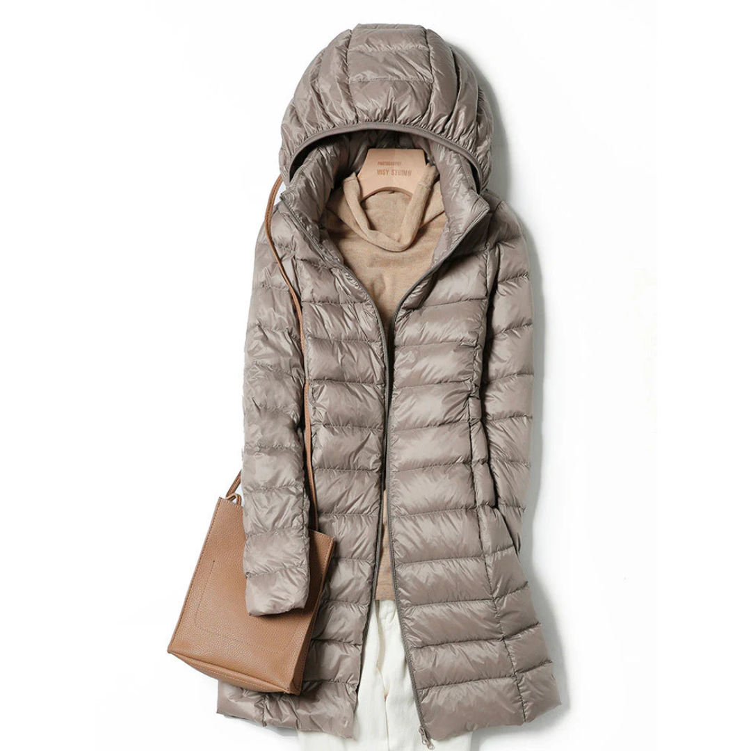 Katie™ Long Ultralight Puff Down Jacket 6