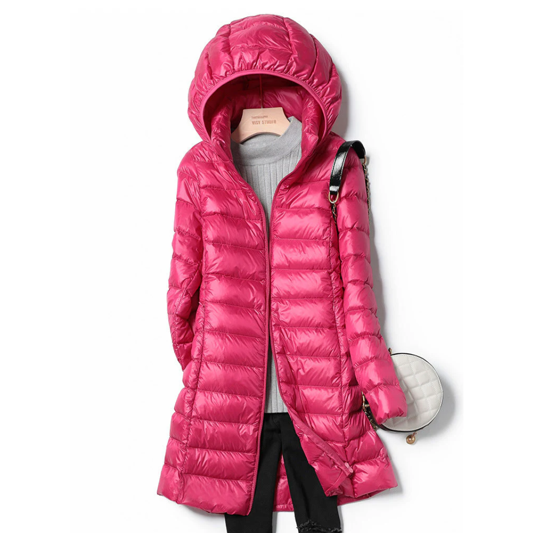 Katie™ Long Ultralight Puff Down Jacket 7