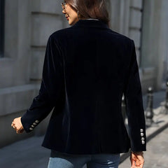 Kelly™ Elegant Velvet Blazer 1