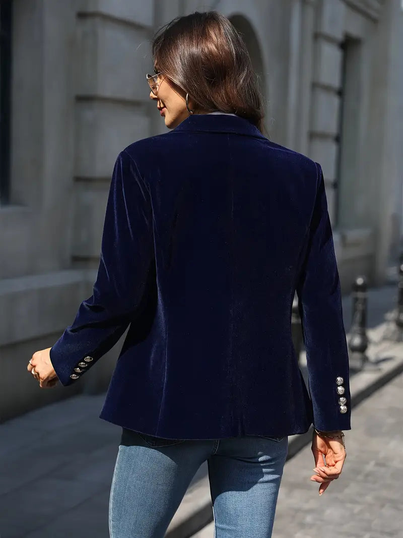 Kelly™ Elegant Velvet Blazer 6