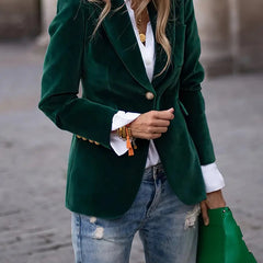 Kelly™ Elegant Velvet Blazer 9