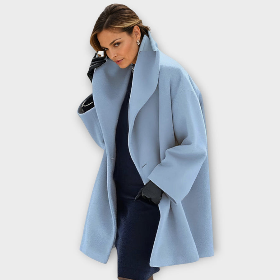 Liza™ Premium Windproof Wool Coat 0