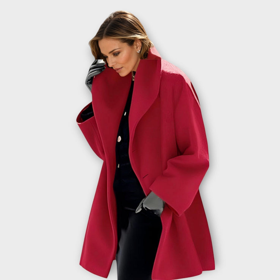 Liza™ Premium Windproof Wool Coat 1