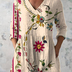Lottie | Long Blouse with V-Neck 0