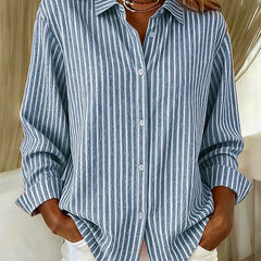Louise™ | Effortless Striped Knit Cardigan 0