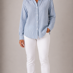 Louise™ | Effortless Striped Knit Cardigan 1